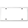 Billet Specialties 55020 Slimline Recessed Aluminum License Plate Frame, Polished Finish