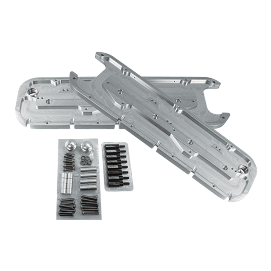 BILLET SPECIALTIES LS to Big Block Chevy Valve Cover Adapter Kit Part Number 96037
