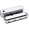 Billet Specialties BBC Aluminum Valve Cover Pair with Tall Baffled Design and Breather Hole