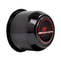 Billet Specialties 999084B Center Cap Push Tru 3.2 90 CB Black 2-1/2 Inch Tall