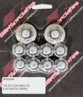 Billet Specialties 999994 1/2-20 x 3/4 Inch Steel Chrome Lug Nut Set of 10