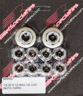 Billet Specialties 999997 1/2-20 x 1/2 Inch Chrome Steel Lug Nuts Set of 10