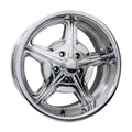 Billet Specialties AC39002 Speedway Wheel 18x7 Inches with 4.25 Inch Backspace and 5x4.75 Bolt Pattern, Polished Aluminum