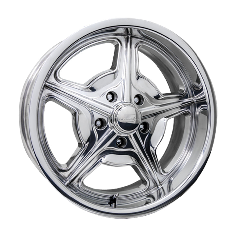 Billet Specialties AC39002 Speedway Wheel 18x7 Inches with 4.25 Inch Backspace and 5x4.75 Bolt Pattern, Polished Aluminum