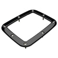 Billet Specialties BLK279312 Shifter Boot Ring, 5-3/4 x 7-1/8 Inch Rectangle, Satin Aluminum with Black Anodized Finish