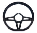 Billet Specialties Victory D-Shape Steering Wheel 14-Inch Diameter with Aluminum Finish