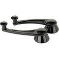 Billet Specialties Black Window Crank for GM and Ford 49-Up, 4-13/32 Inch Length, Aluminum Finish