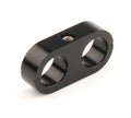 Billet Specialties Hose Separator .562 x .562 Black Anodized Aluminum with Stainless Hardware