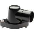 Billet Specialties Black Chevy 0 Degree Water Neck with 1-1/2 Inch Hose Fitting and O-Ring Seal