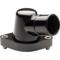 Billet Specialties Black Chevy 15 Degree Water Neck with 1-1/2 Inch ID Hose Swivel and O-Ring