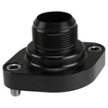 Billet Specialties Water Neck 20 AN Male Mopar Style Black Anodized Aluminum