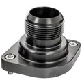 Billet Specialties LS Thermostat Housing with 20AN Male Nipple, Black Anodized Aluminum