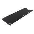 BILLET SPECIALTIES BLK95053 Valley Cover Plate for GM LS-Series Engines, Black Anodized Aluminum, 0.25 Inch Thickness