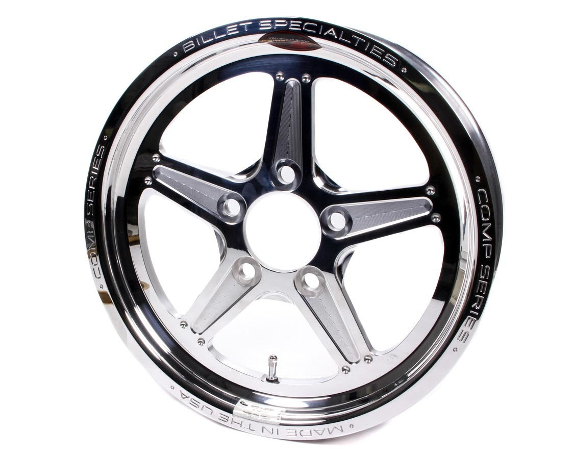 Billet Specialties 15x3.5 Comp Wheel with 5x4.75 Bolt Pattern and Polished Finish