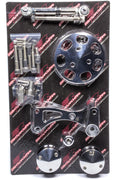BILLET SPECIALTIES FM1320PC Aluminum Driver Side Top Mount A/C Bracket for Small Block Chevy with Sanden 508 Compressor