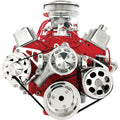 Billet Specialties FM2122PC SBC Long Water Pump Serpentine Pulley Kit