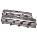 Billet Specialties P95570 Valve Covers for GM Gen V LT-Series with Ribbed Design and Polished Aluminum Finish