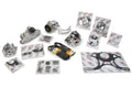 Billet Specialties V3220 SBC V-Trac Pulley System with 2-Groove Aluminum V-Belt, Polished Finish