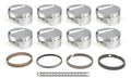 Bullet Pistons BLS1009-007P GM LS Series Forged Flat Top Piston Set with 3.905 Inch Bore and Ring Grooves