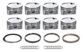 Bullet Pistons BLS1118-030-SET GM LS Series Dished Piston Set with Rings, 4.030 Inch Bore, 1.300 Inch Compression Height