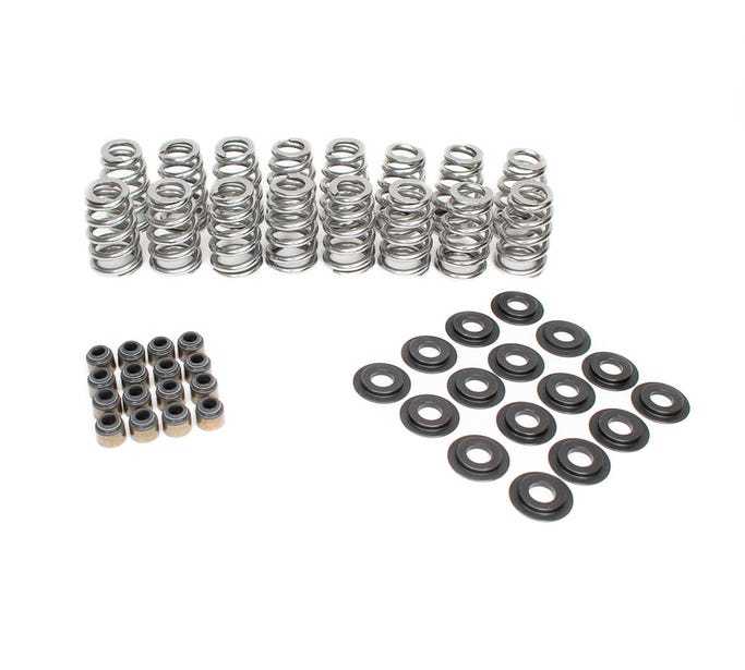 Brian Tooley Racing Beehive Valve Spring Kit BTR-SK018, Ovate Beehive Design, 384 lb/in Spring Rate, 1.100 Inch Coil Bind, Viton Seals and Seats