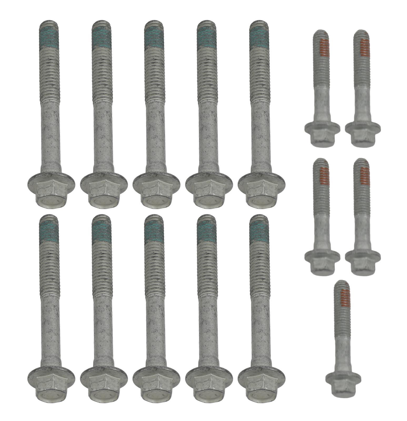 Brian Tooley Racing BTR00568 LS Head Bolt Kit for GM LS-Series Engines, Hex Head, Steel Zinc Coated