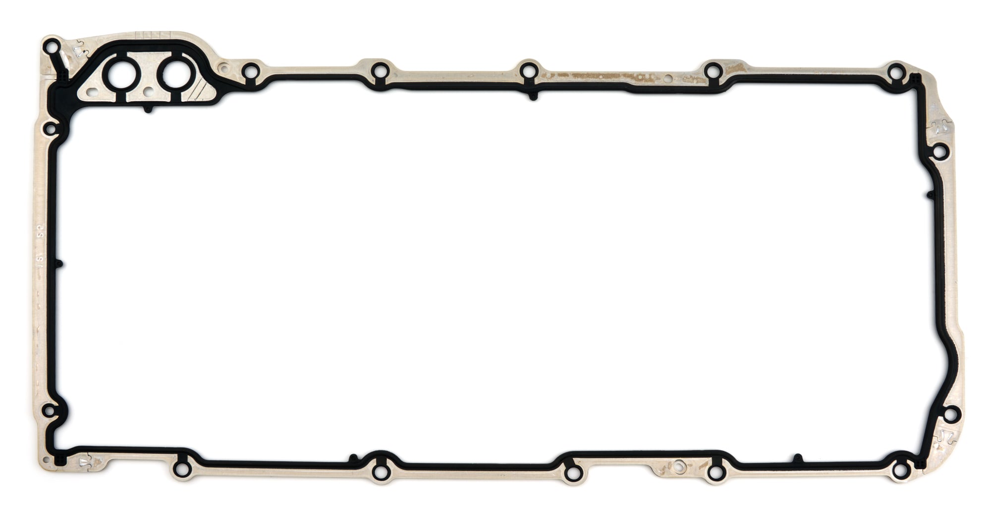 Brian Tooley Racing BTR12350 LS Oil Pan Gasket 0.145 Inch Thick Aluminum and Rubber