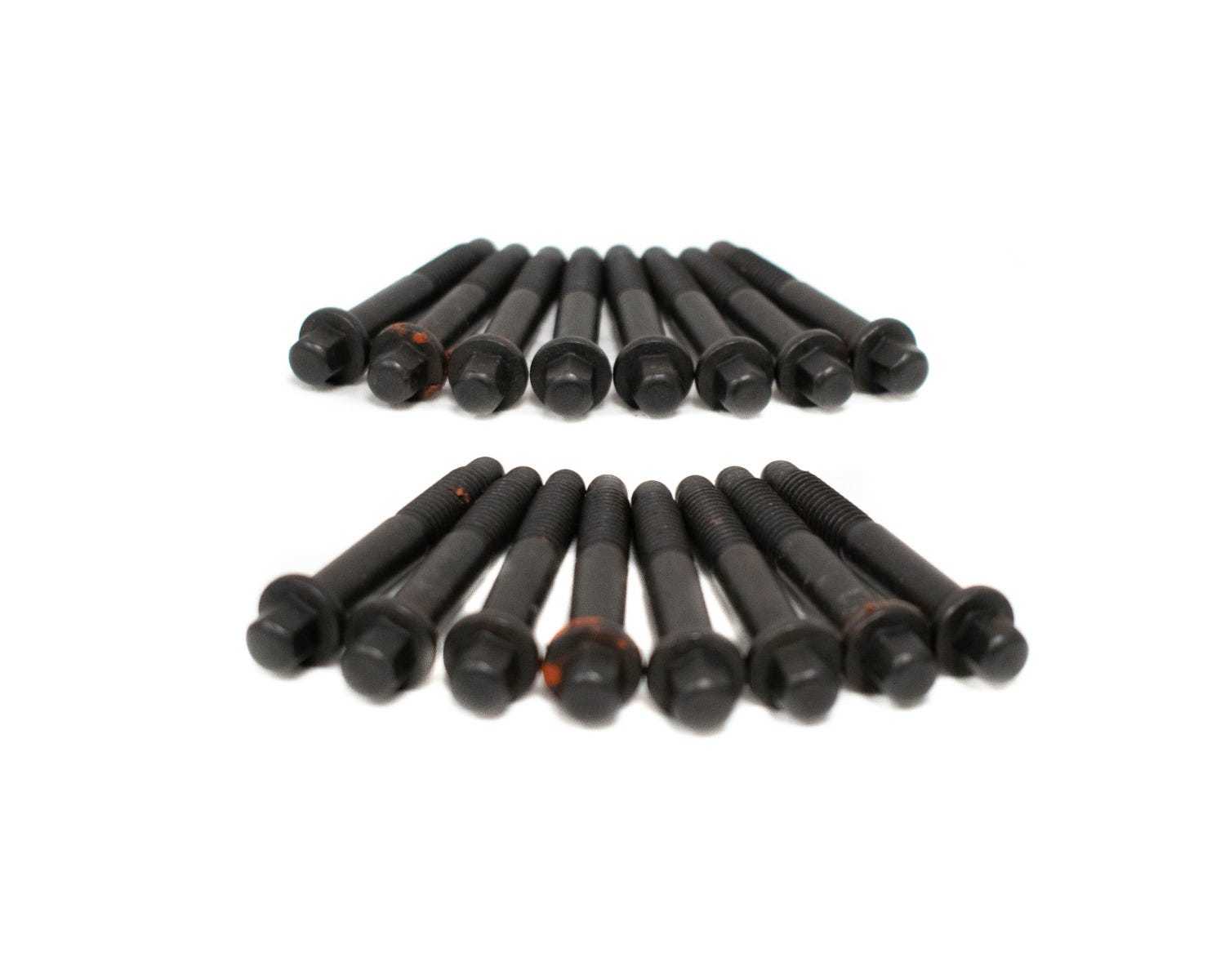 Brian Tooley Racing BTR60961-16 Rocker Arm Bolts for GM LS-Series Engines, 8mm x 1.25 Thread, 2.5 Inches Length, Steel, Black Oxide, Set of 16