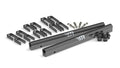Brian Tooley Racing FRK-01 Equalizer Billet Fuel Rail Kit for GM LS-Series Engines, Black Anodized Aluminum, 8 AN Female O-Ring Inlet and Outlet