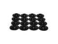 Brian Tooley Racing SR001S-16 Steel Valve Spring Retainer Set for Dual Springs, 7 Degree, 0.929 Inch OD Step, Black Oxide Finish
