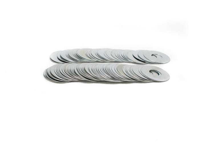 Brian Tooley Racing Valve Spring Shims Set of 100 0.015 Inch Thick for Performance Engines