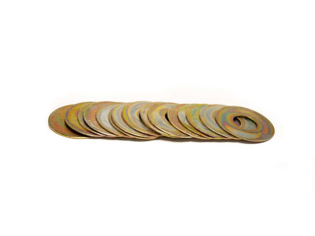 Brian Tooley Racing SS015-16 Valve Spring Shims Set of 16, 0.015 Inch Thick, 1.330 Inch Outer Diameter