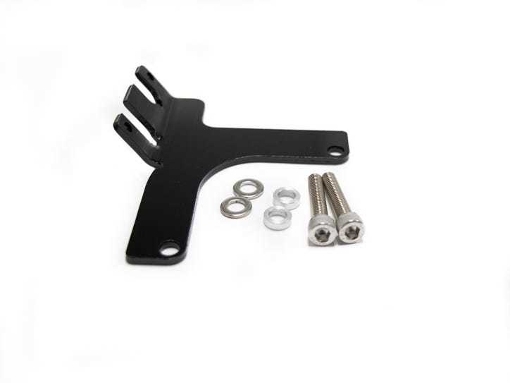 Brian Tooley Racing Throttle Bracket Kit with Stock Cable, Black - Part Number STBK-01