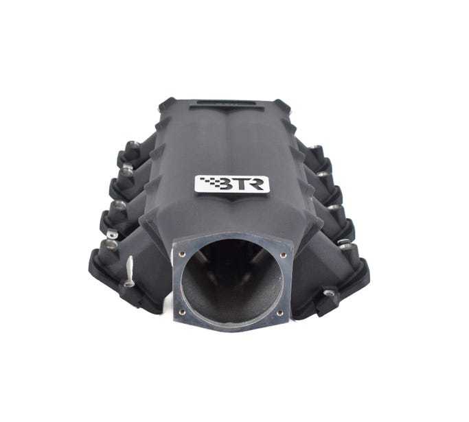 Brian Tooley Racing TRA-1-BLK-P105 Trinity Intake Manifold with 105 mm Throttle Body Flange for GM LS-Series Engines