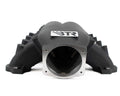 Brian Tooley Racing TRA-GZ-BLK Trinity Intake Manifold for Ford Godzilla with 105 mm Throttle Body Flange, Multi-Port, Square Ports, Aluminum, Black Powder Coat