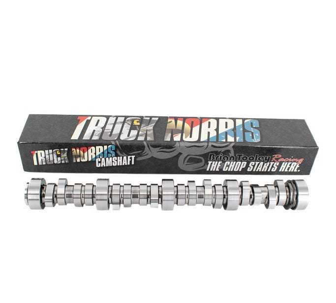 Brian Tooley Racing TRUCKNORRISNSR Camshaft for GM LS-Series Engines, Hydraulic Roller, 0.498 in Lift, 210° Intake Duration, 1800-7100 RPM Range