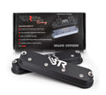 Brian Tooley Racing VCA-02-BLK Valve Cover Assembly Black Aluminum with Baffled Design