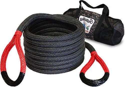 Bubba Rope 7/8-Inch Power Stretch Tow Rope with Red Eyes, 30 Feet, 28,600 lb Break Strength