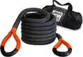 BUBBA ROPE Big Bubba Tow Rope 1-1/4 Inch Diameter, 30 Feet Length, Orange Nylon with Eyes