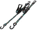 Bubba Rope 177052 Ratchet Tie Down 1 Inch Wide, 12 Feet Long, 1200 lb Capacity, Nylon Camo Pair