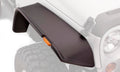 Bushwacker 10919-07 Flat Style Fender Flares for Jeep Wrangler JK 2007-2014, Front and Rear, 9.5 Inches Wide