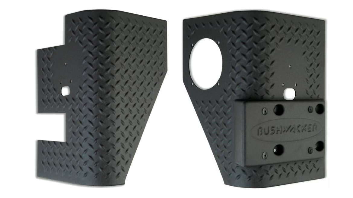 Bushwacker 14004 Trail Armor Rear Corner Pair for Jeep Wrangler TJ 1997-2006