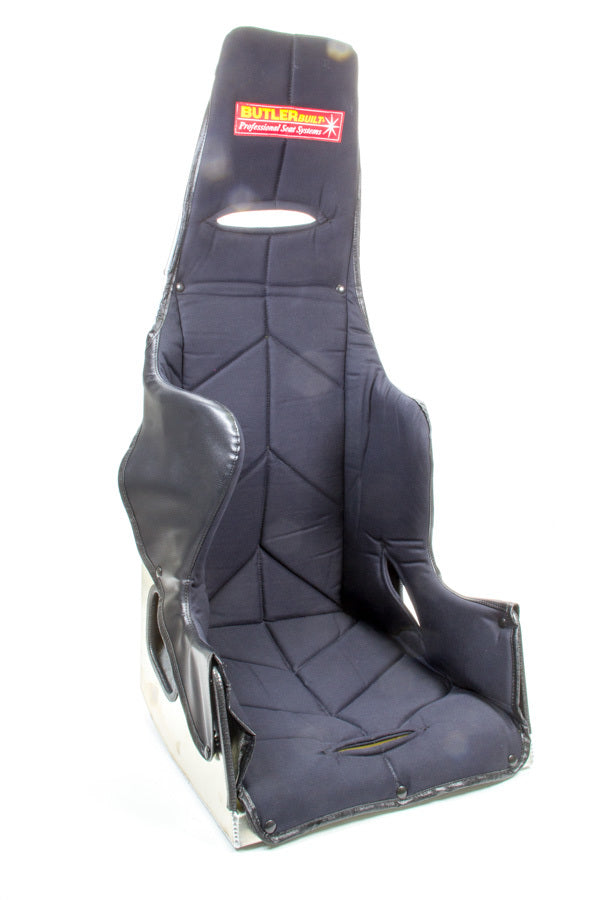 ButlerBuilt BBP-17120-65-4001 Pro Sportsman 17-Inch Wide Seat with 20 Degree Layback and Black Velour Cover