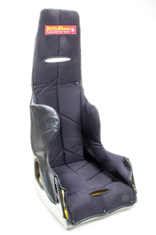 ButlerBuilt BBP-17120-65-4101 Pro Sportsman 17-Inch Black Seat with Cover and Aluminum Frame