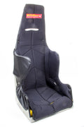 ButlerBuilt BBP-18B120-65-4101 Pro Sportsman Seat with Black Cloth Cover, 19-Inch Width, 25 Degree Layback, Aluminum Frame
