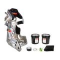 ButlerBuilt ADV-18203-BFI ProLite Slide Job Advantage Seat, 18 Inch Wide, 20 Degree Layback, HANS Cut-Out, Molded Urethane Cover, Aluminum Frame, Natural Finish