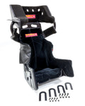 ButlerBuilt ADV-17308-03-4001-FB Sprint Advantage SlideJob Seat with Black Velour Cover and Aluminum Frame
