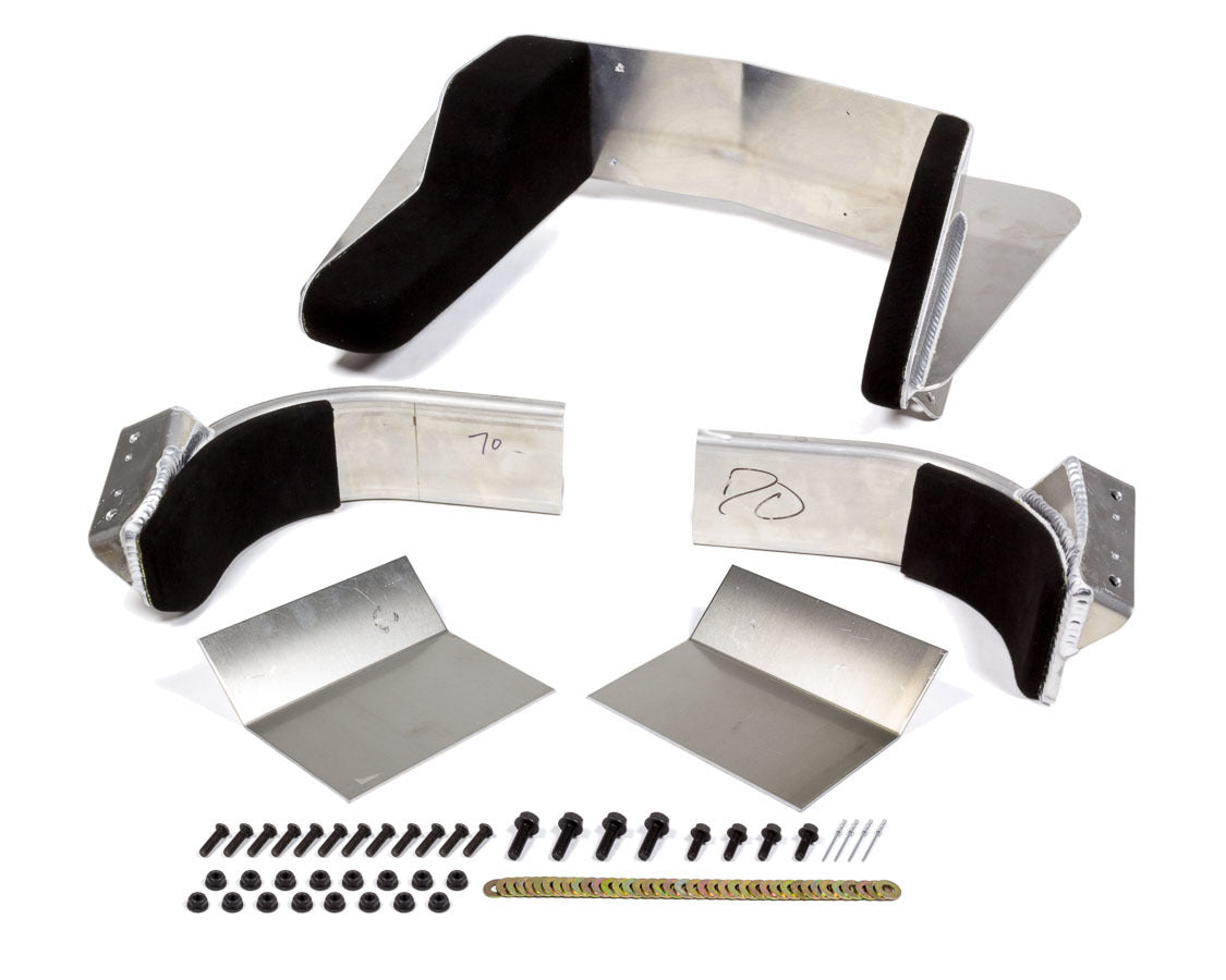 ButlerBuilt ADV-22007-4703 Head & Shoulder Support System with Black Cloth Cover