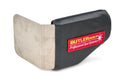 ButlerBuilt Head Support for Passenger Side, 6 Inch Height, Black Velour Cover, Aluminum Frame