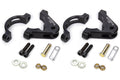 Butler Built BBP-4921-1-CA-238-2 Aluminum Axle Clamp Pair, 2-3/8 Inch Diameter, Black Anodized Finish